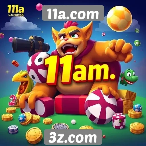 11a.com se destaca por sua oferta de jogos variados