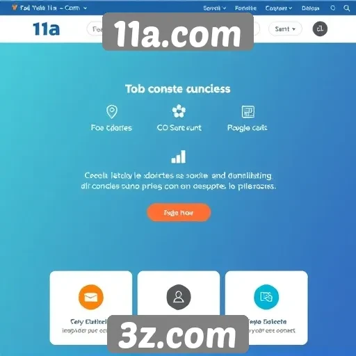 Análise das funcionalidades do site 11a.com